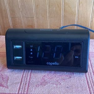 Capello alarm clock/cell phone charger